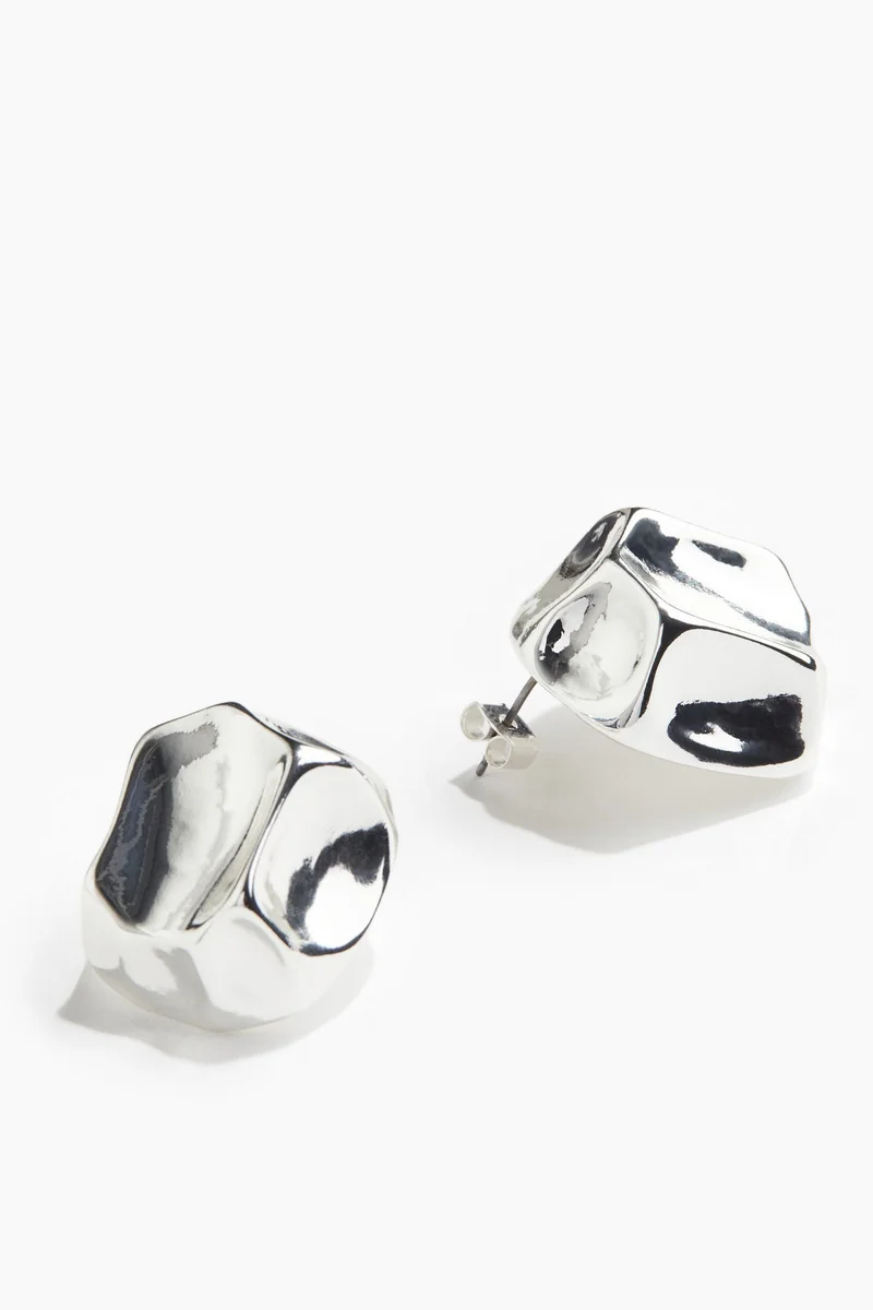 H&M Angular stud earrings